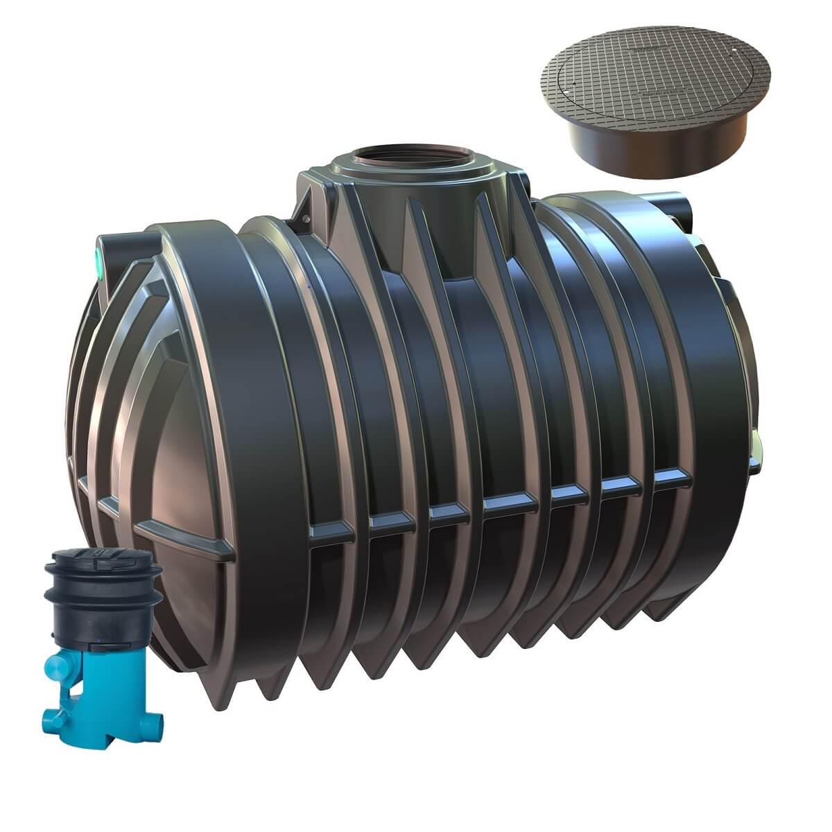 Zisterne 12500L Hausanlage VF1 Big Atlantis mit Abdeckung