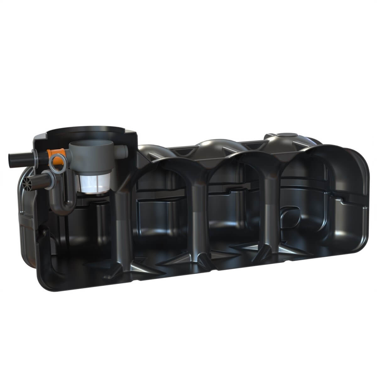 Flachtank 5000 Liter Garten-Zisterne Hudson