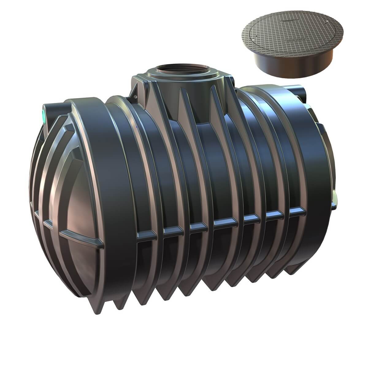 Zisterne 12500L Big Atlantis mit Abdeckung