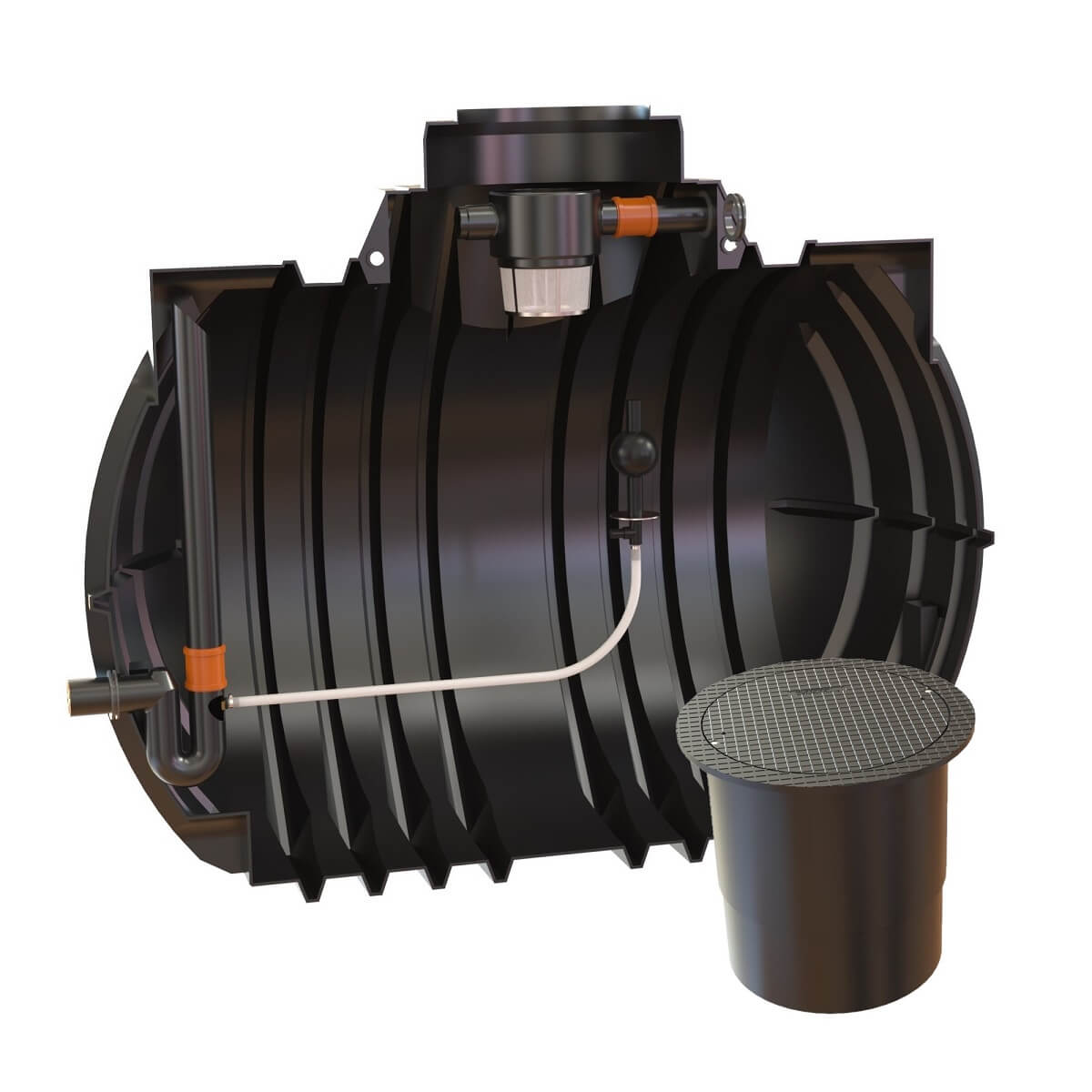 Retentionszisterne 7000L Atlantis RV 4550L mit PKW-LKW Abdeckung