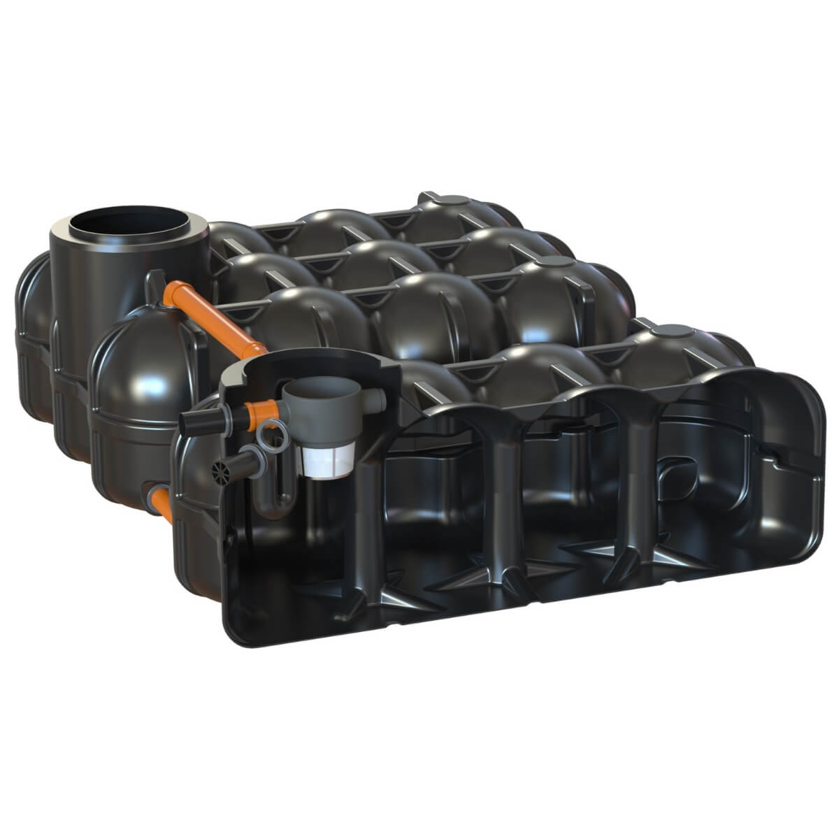 Flachtank 10000L Hudson Garten