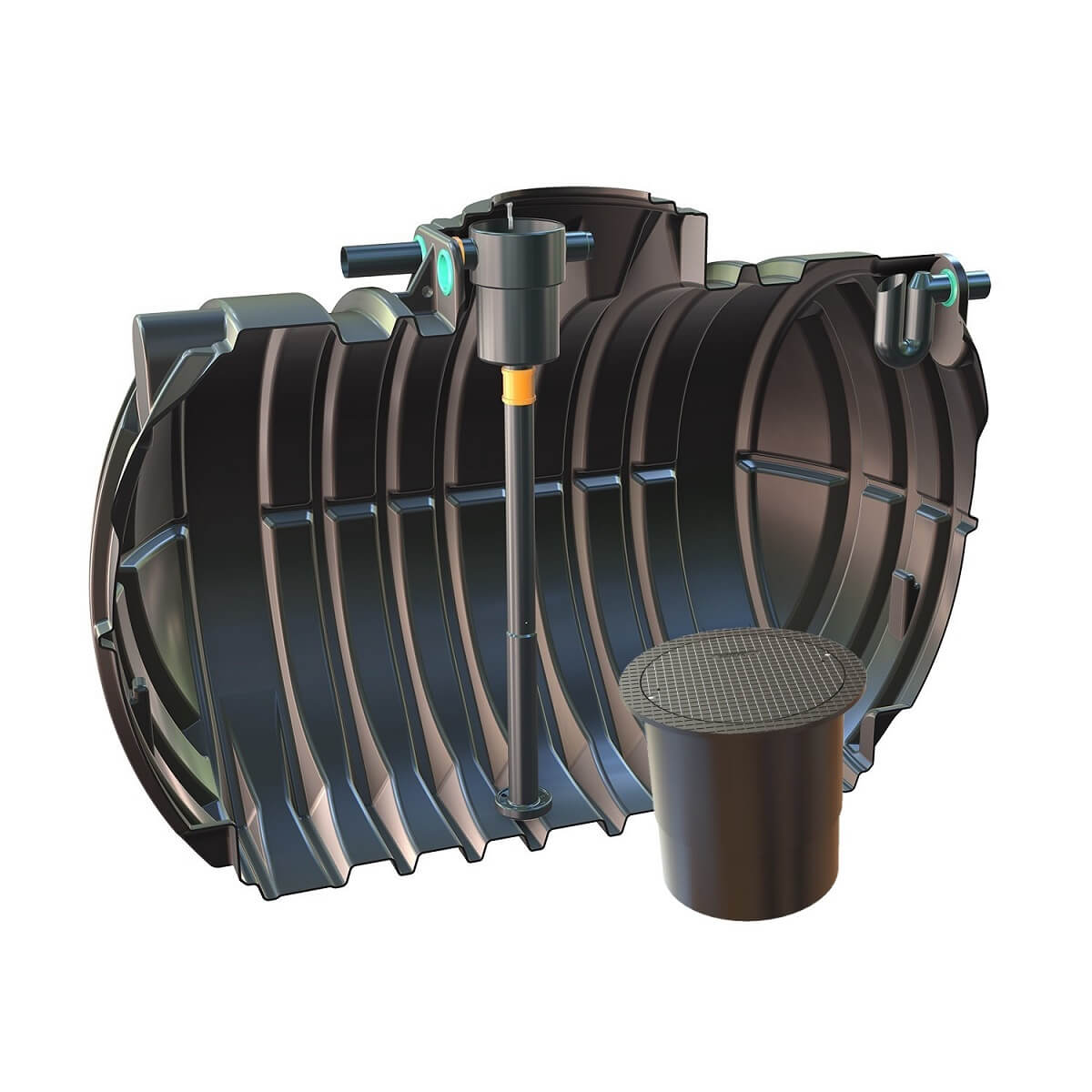 Zisterne 12500L Hausanlage KF Big Atlantis mit PKW-Abdeckung