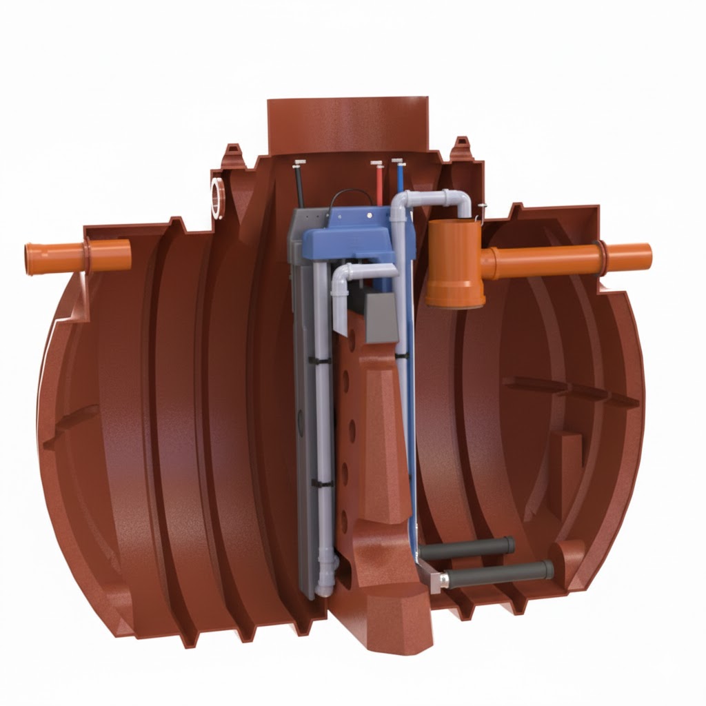 vollbiologische Kleinkläranlage 6 EW