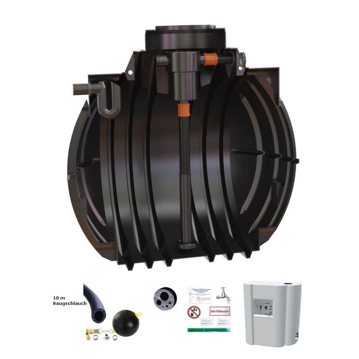 Hauszisterne 5300 L Korbfilter mit Hauswasserwerk