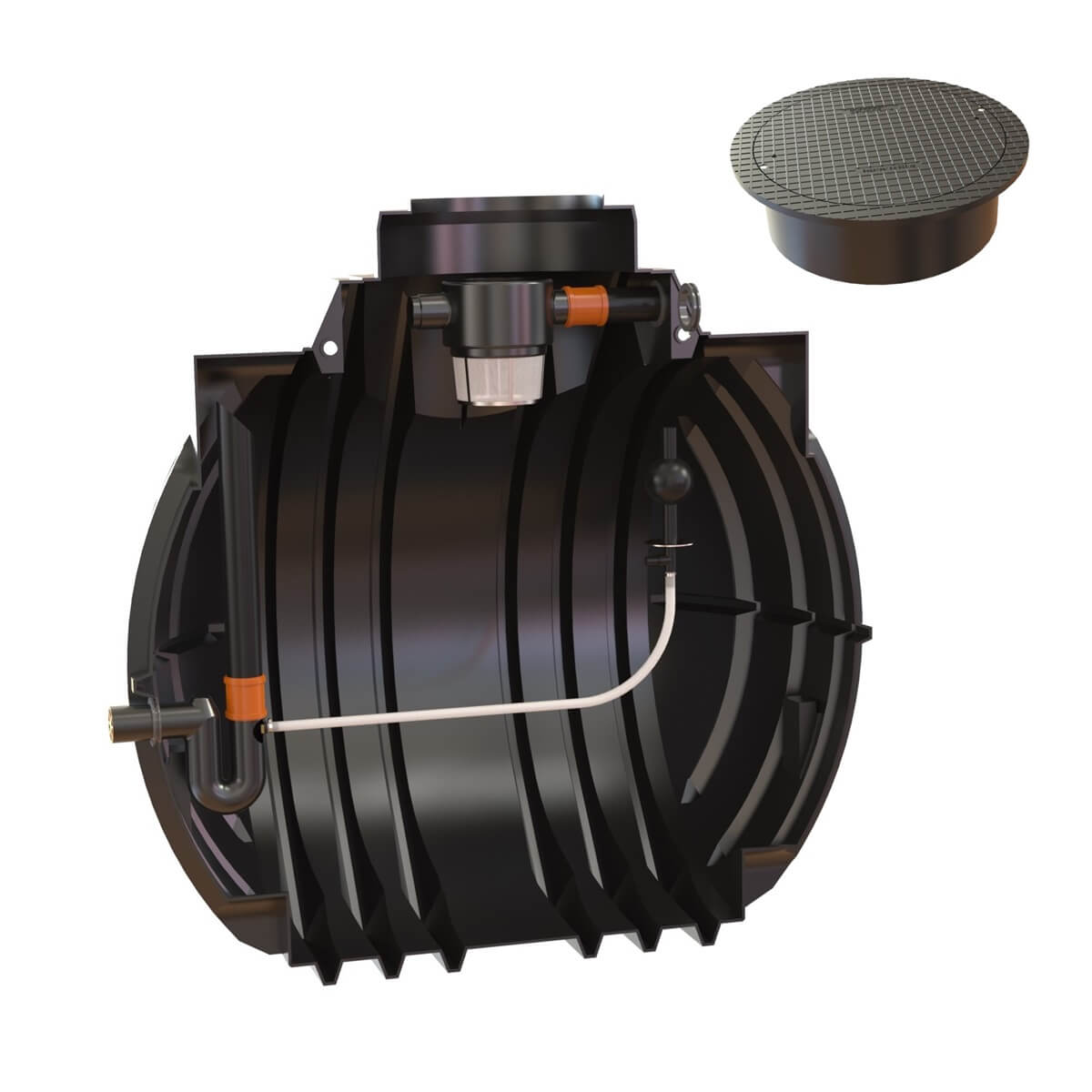 Retentionszisterne 5300L Atlantis RV3000L mit Abdeckung