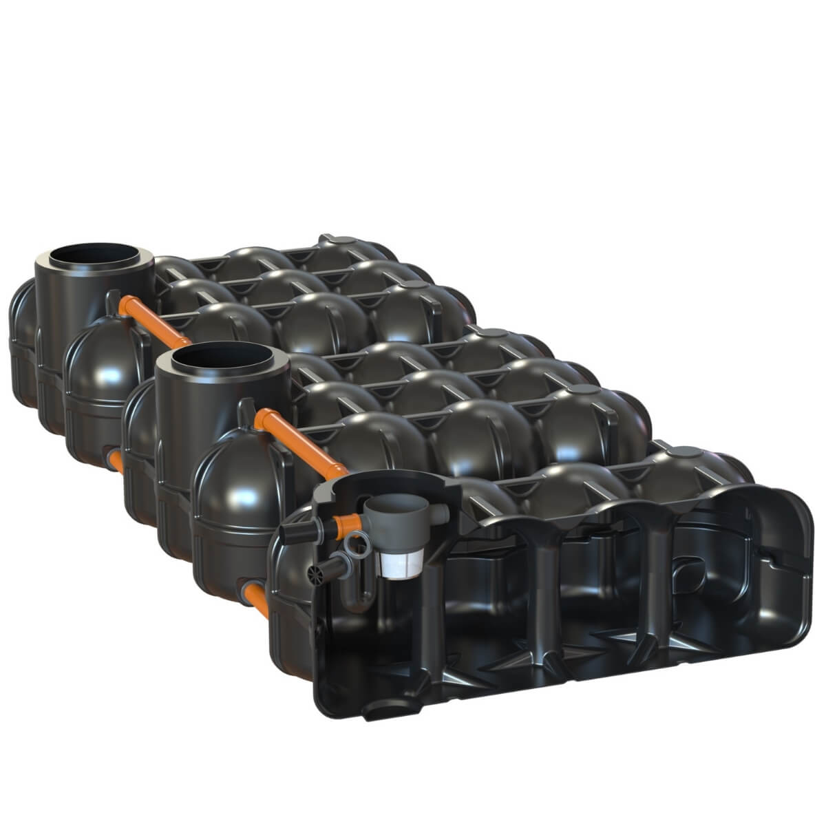 Flachtank 15000 Hudson Gartenanlage Pumpensumpf