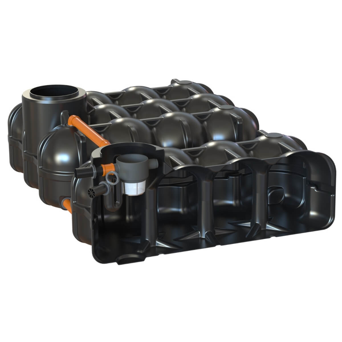 Flachtank 10000L Hudson Garten mit PS